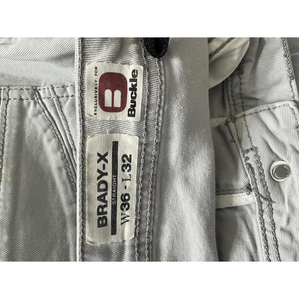 Buffalo David Bitton Brady-X Straight Men's Jeans W36 L32 - Picture 3 of 7